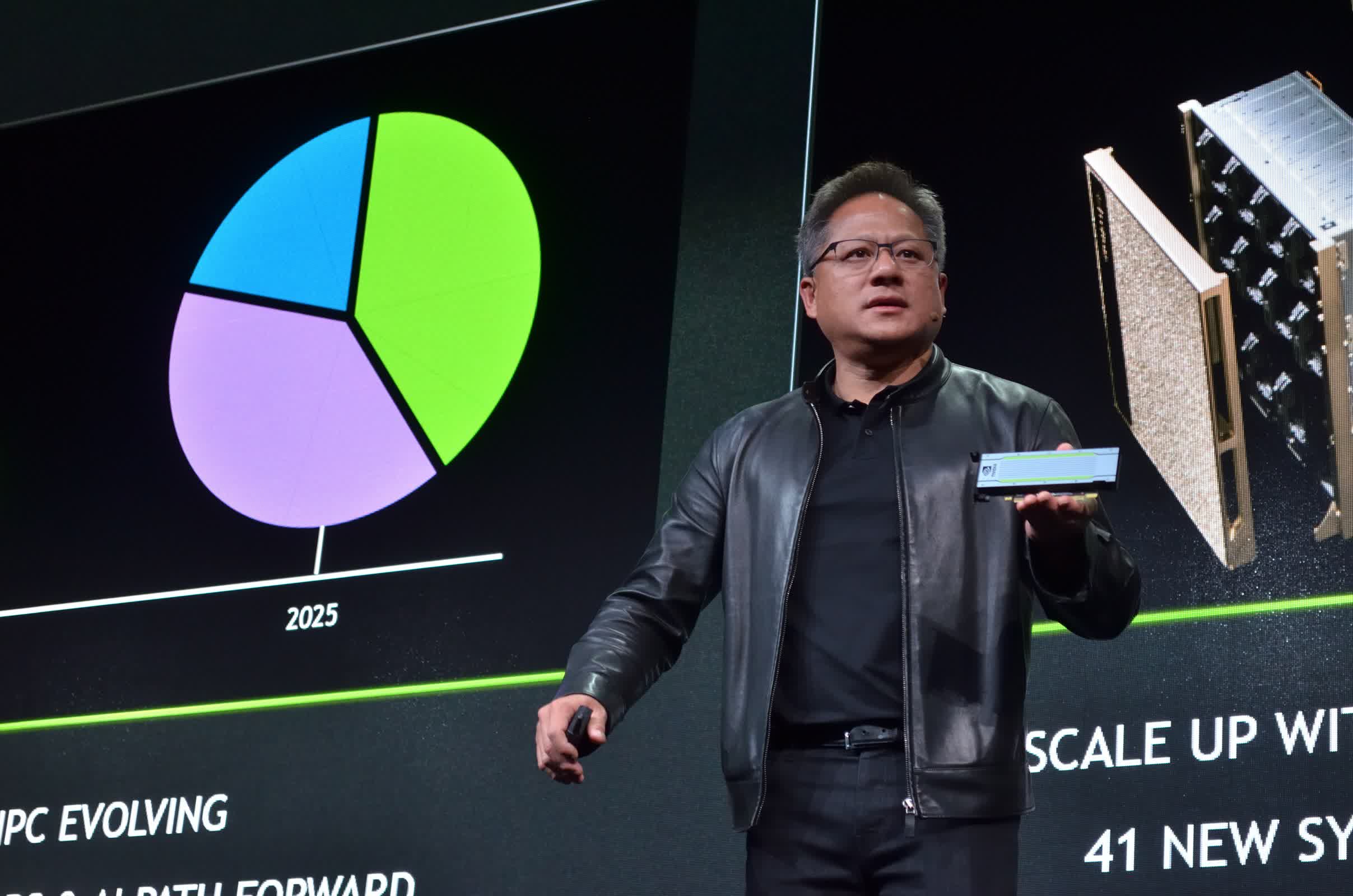 Nvidia's Jensen Huang applauds US trade moves and warns of China's AI advances
