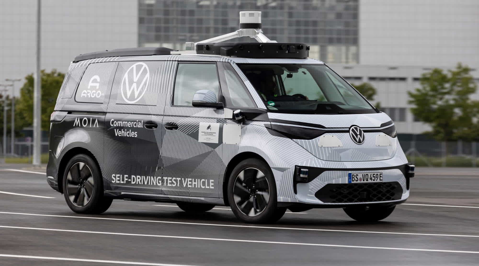 Volkswagen's ID Buzz AD self-driving van is ready for mass production