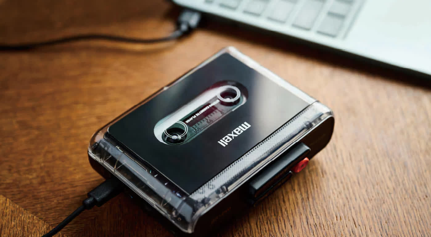New Maxell portable cassette player blends nostalgia with Bluetooth