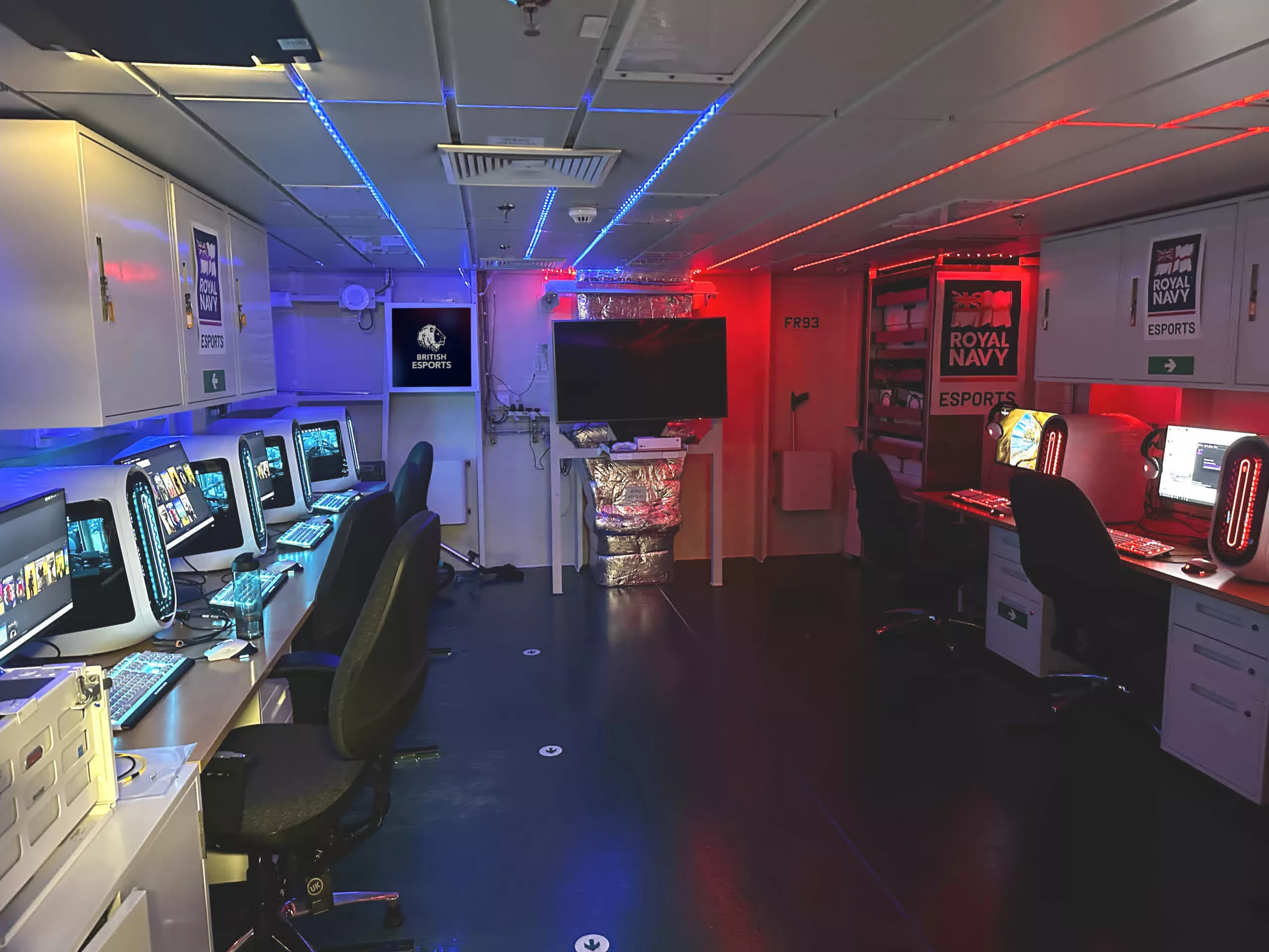 Gaming takes the helm: aircraft carrier installs high-end eSports suite for crew