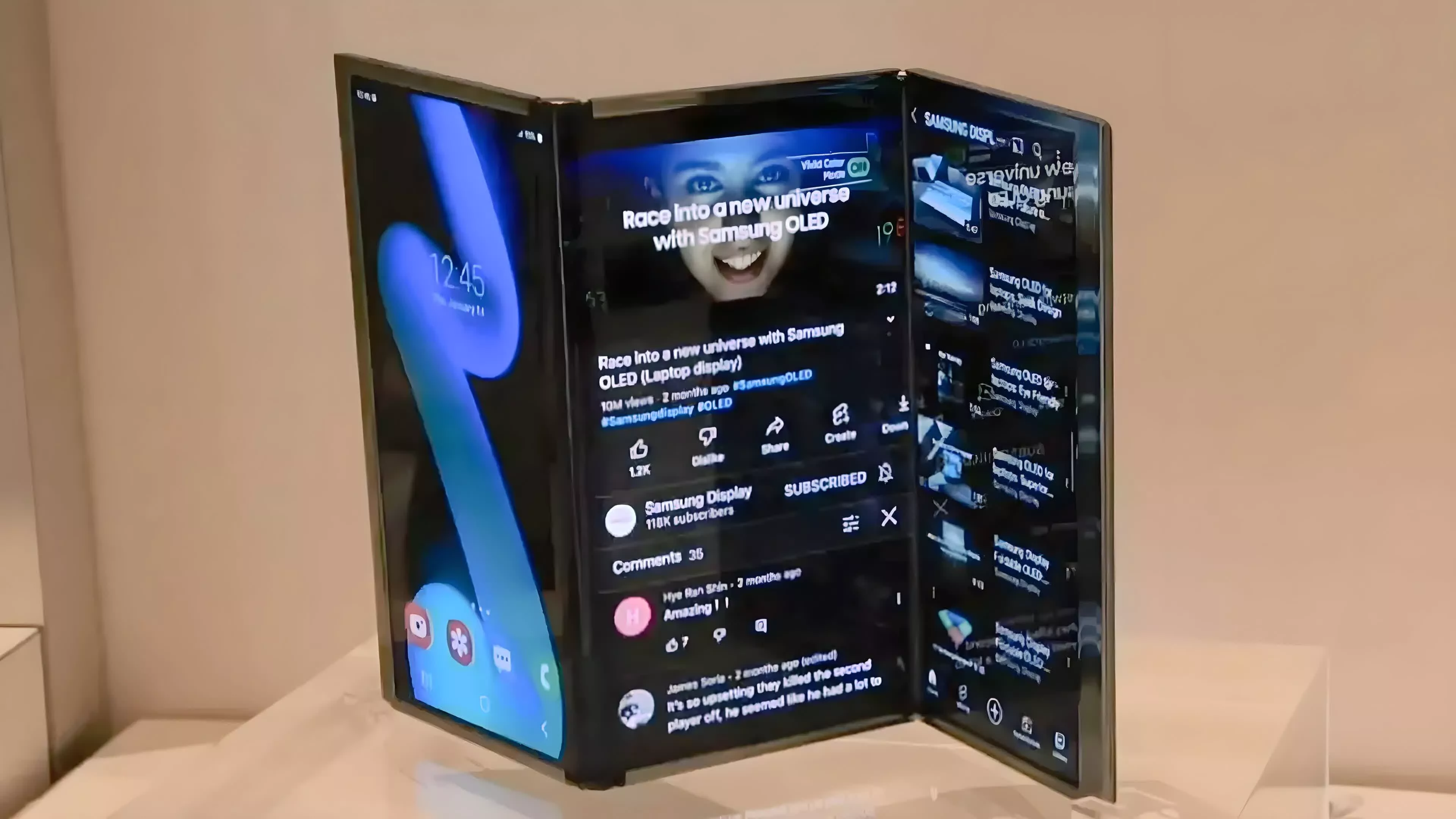 Samsung tri-fold phone leak reveals name, iPad-like screen size, and ...