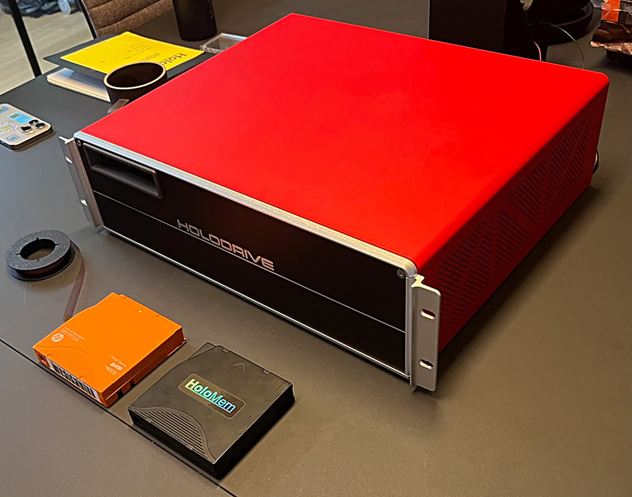 Holographic ribbon set to challenge magnetic tape with 50-year longevity and 200TB cartridges