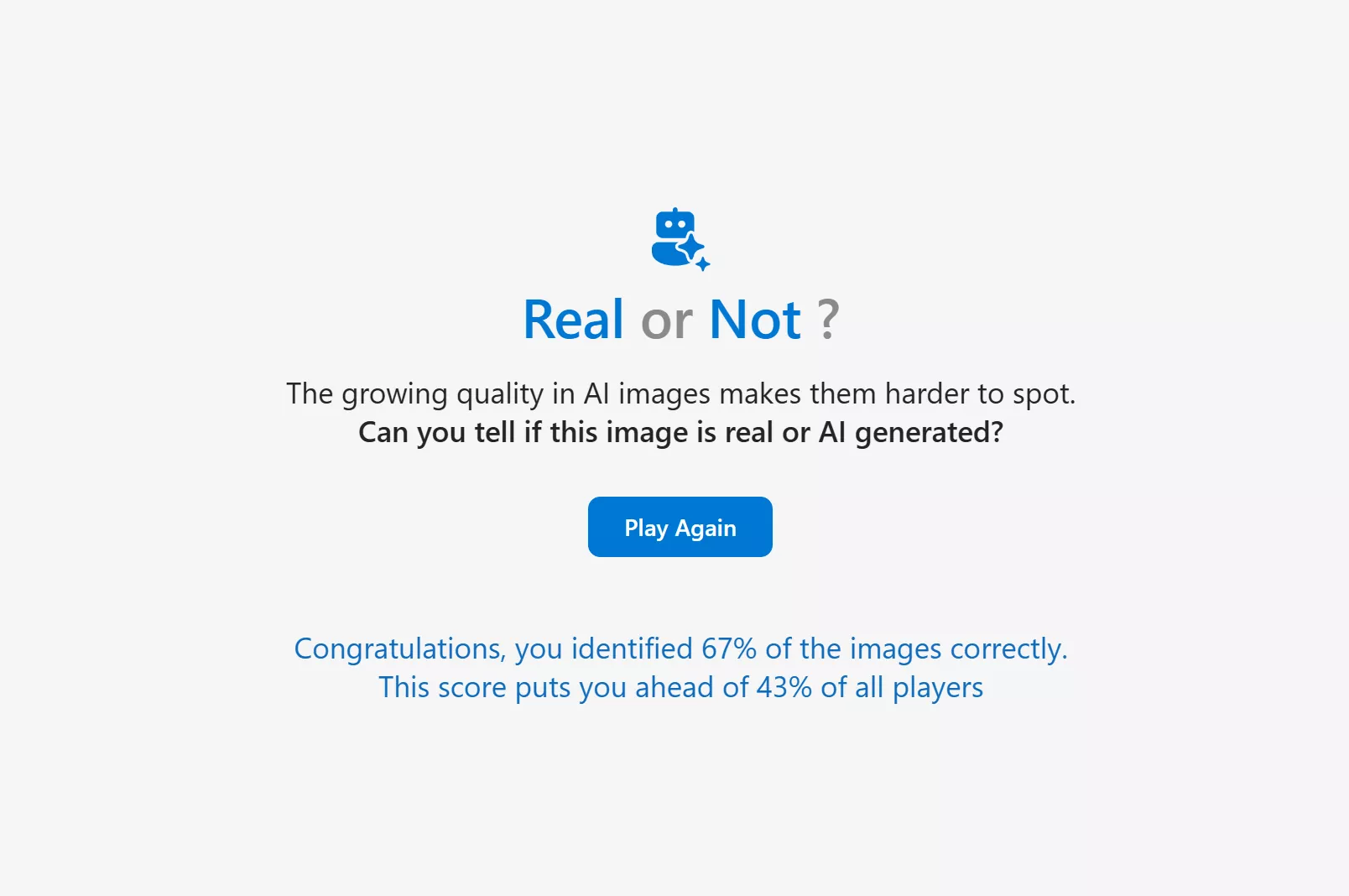 Think you can tell a fake image from a real one? Microsoft's quiz will test you