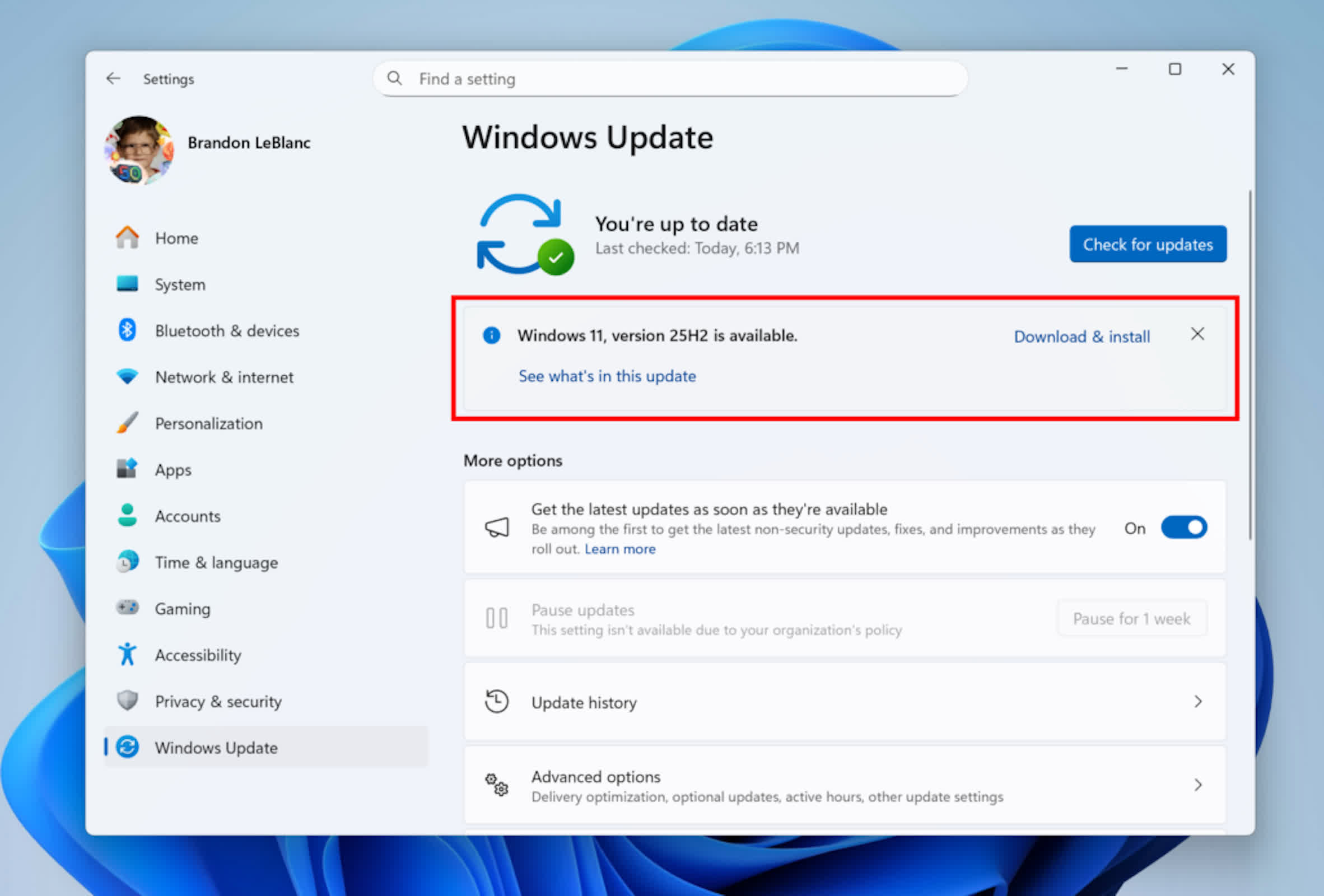 windows 11 25h2 release date stable