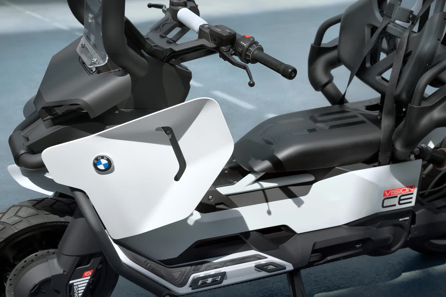 BMW unveils Vision CE, a self-balancing electric scooter with ...