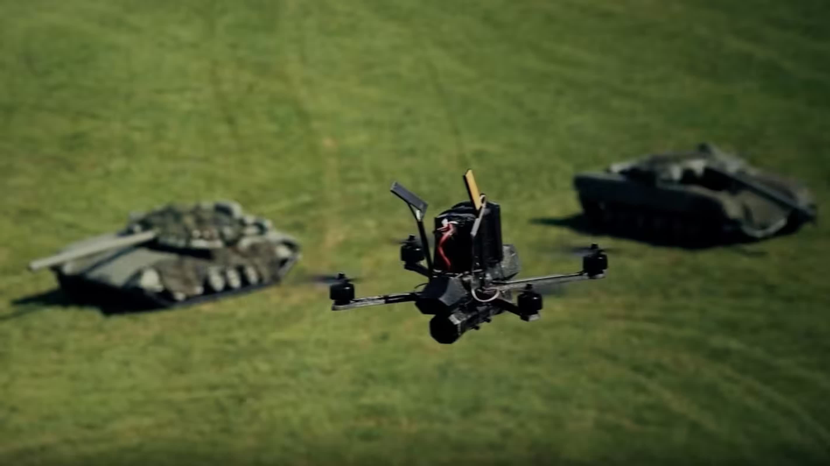 Swarming drones could overwhelm air defenses, changing the future of combat