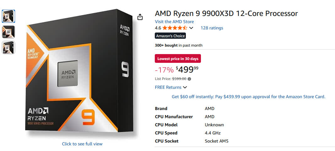 AMD's Ryzen 9 9900X3D finally makes sense at $499 | TechSpot