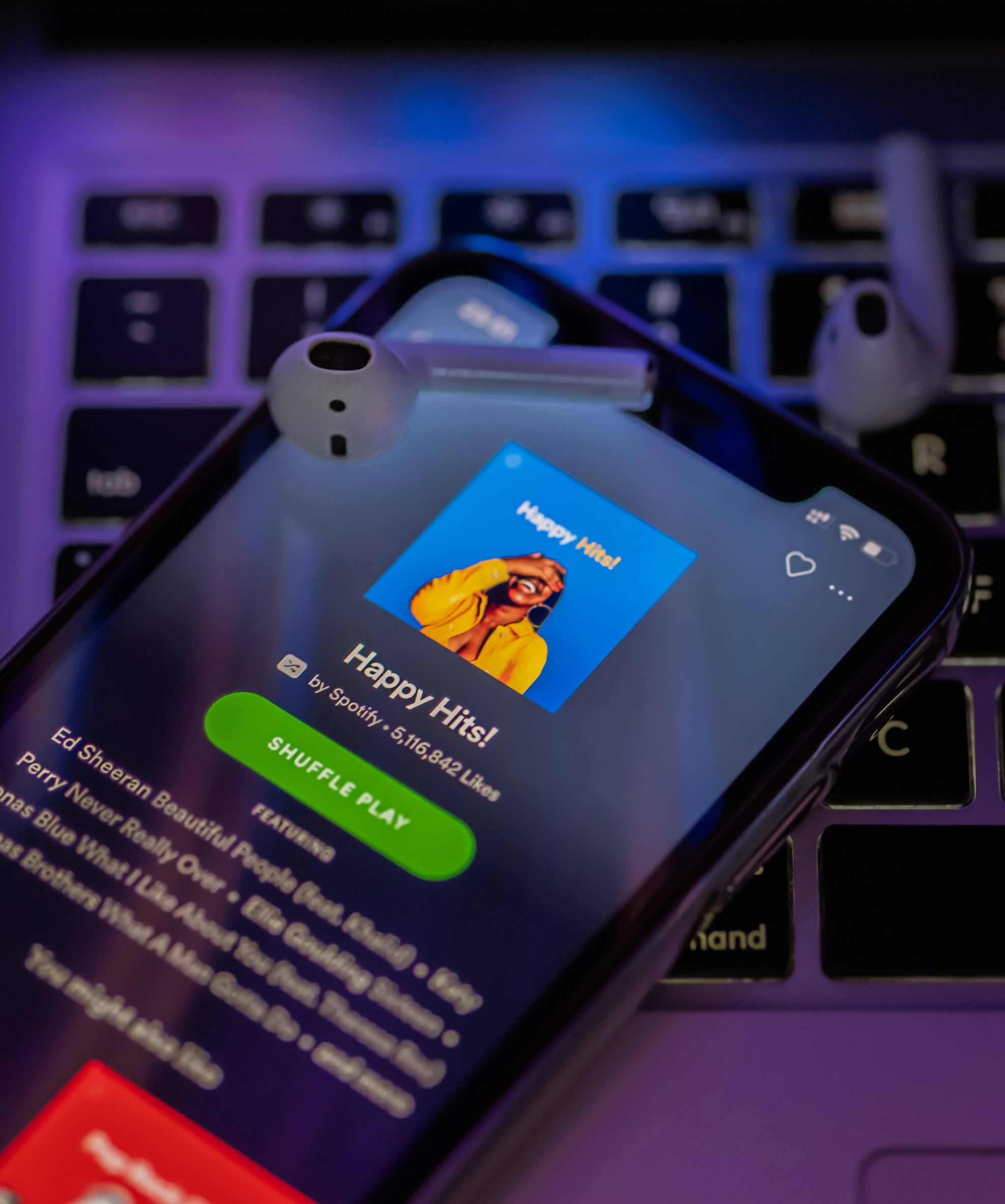 Spotify plans US subscription price hike for early 2026