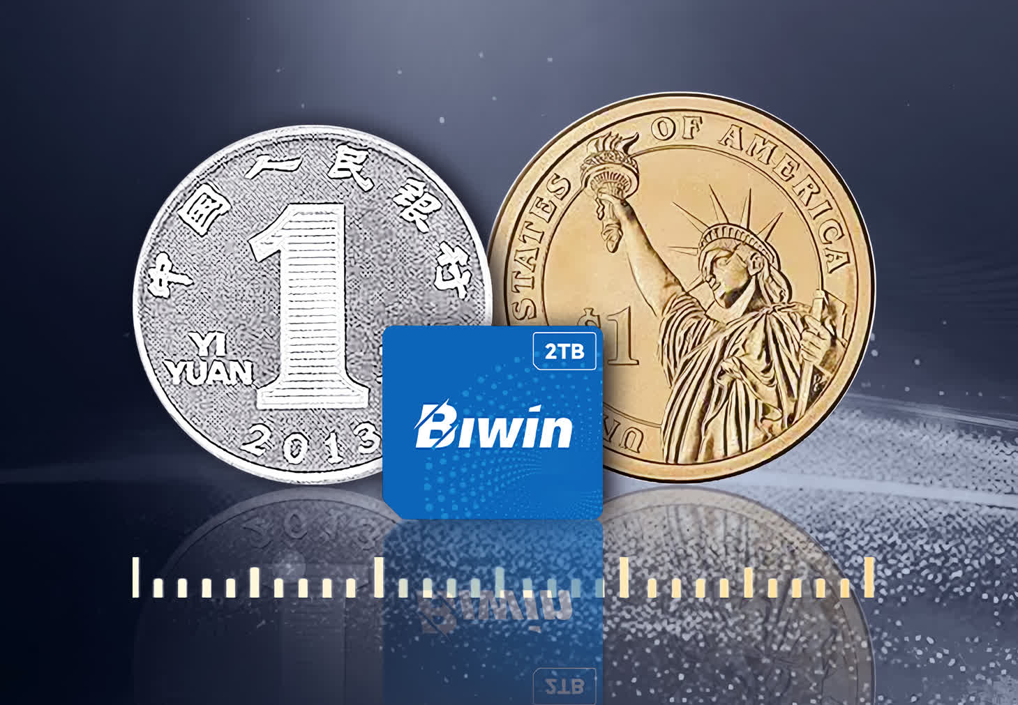 Biwin launches coin-sized 2TB SSD with PCIe 4.0 speeds