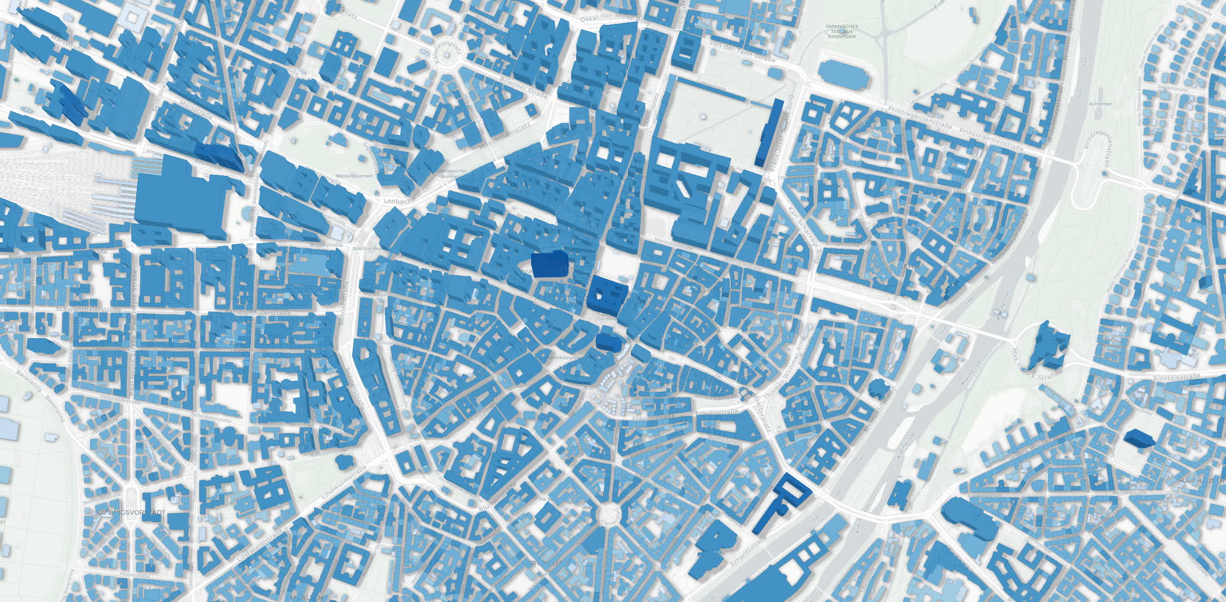 Machine learning creates 3D map of 2.75 billion buildings