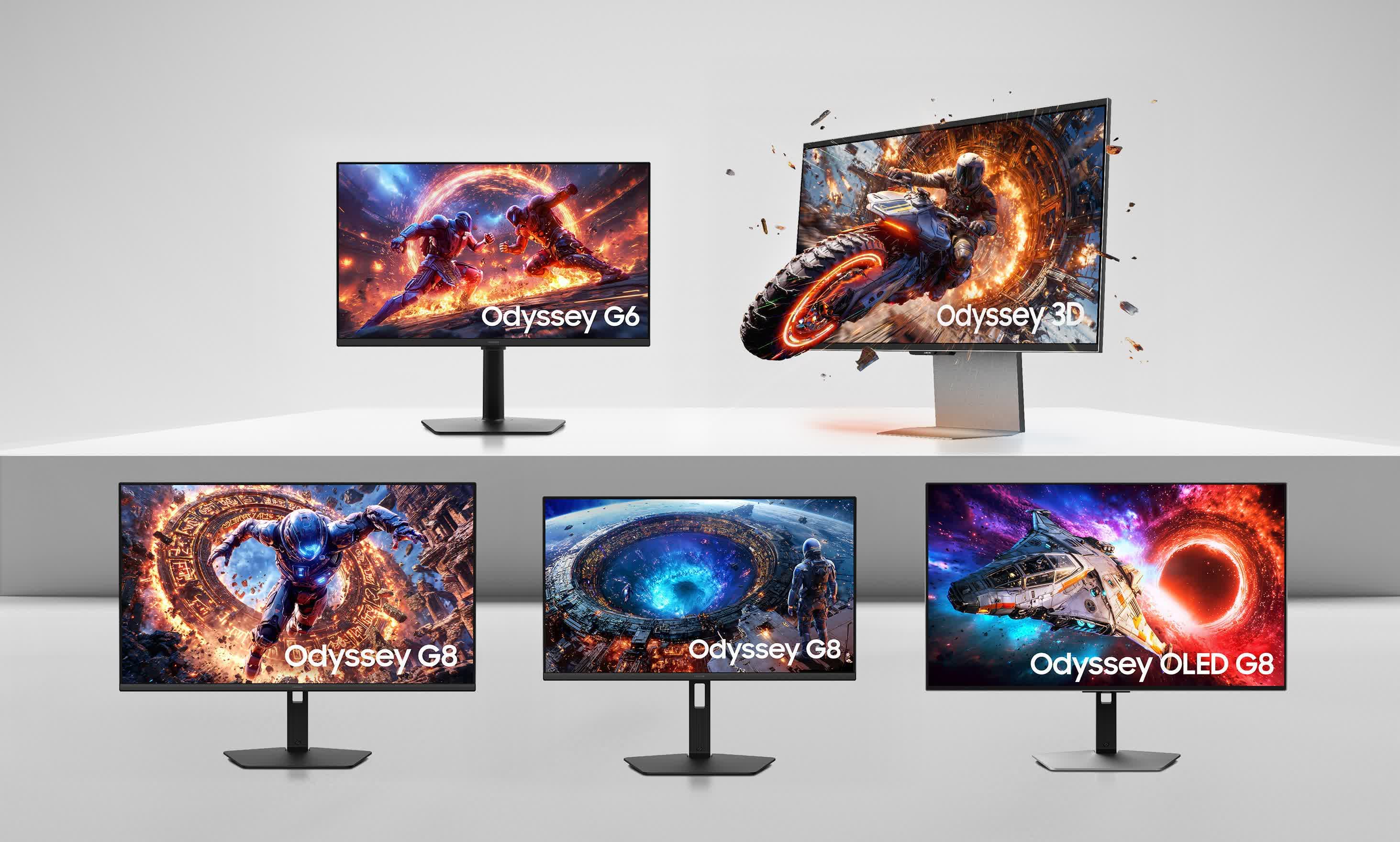 Samsung's next Odyssey monitors push refresh rates to 1,024Hz