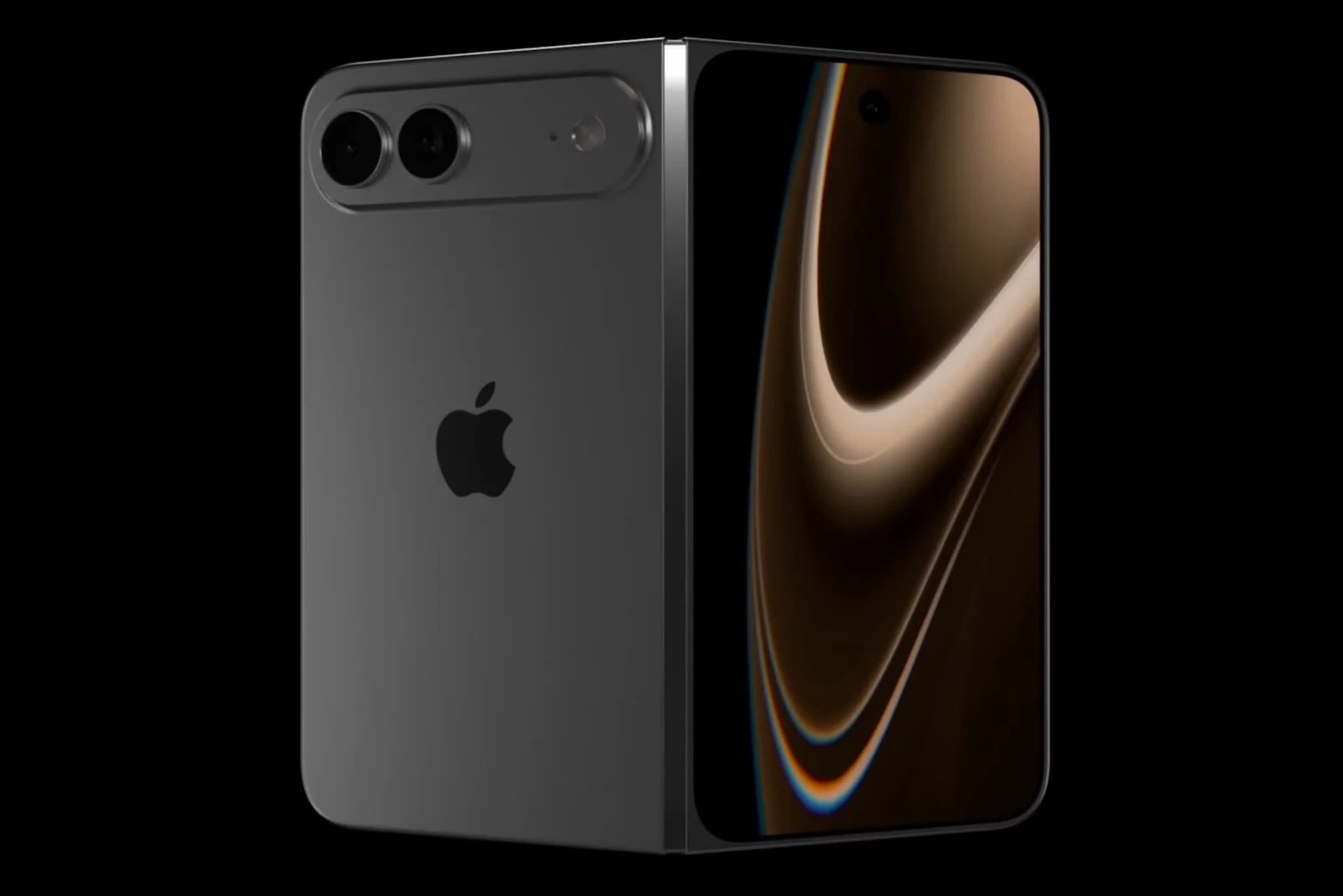 Apple's Foldable Iphone Leaks Again, and It's Thinner Than Expected