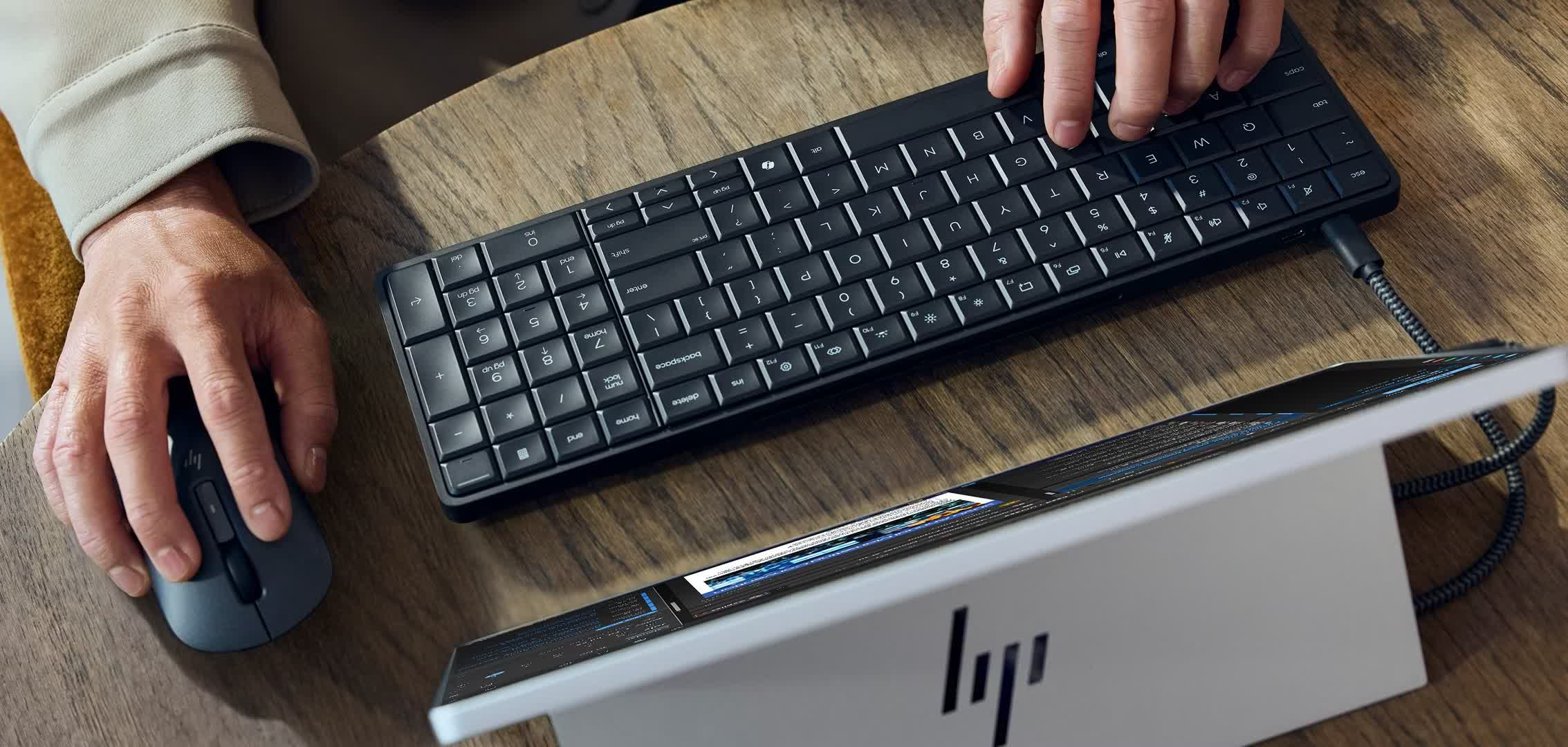 HP s EliteBoard AI PC Hides A Full Ryzen System In A Keyboard TechSpot