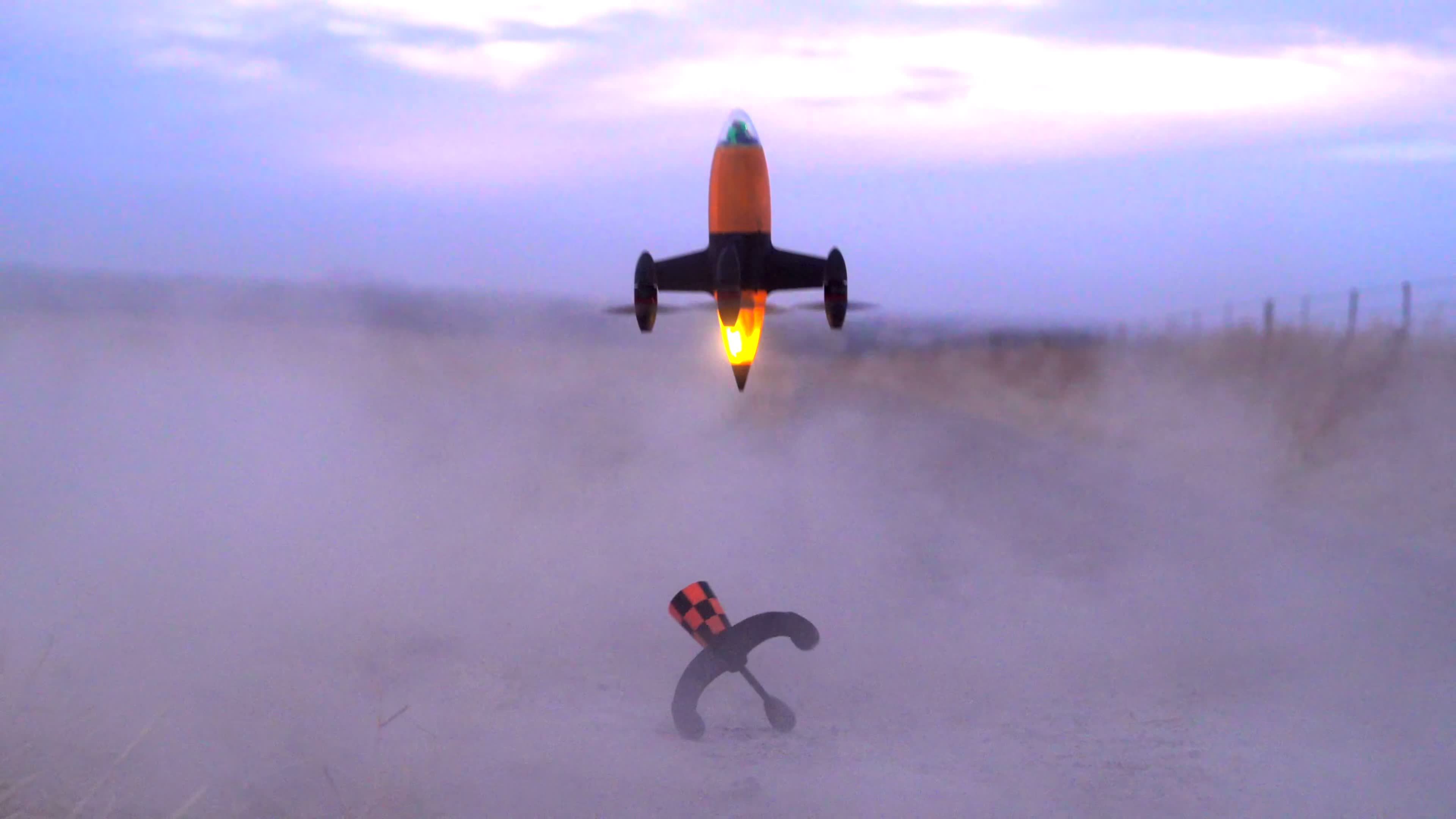 Father-son duo reclaims world record with 408 mph drone