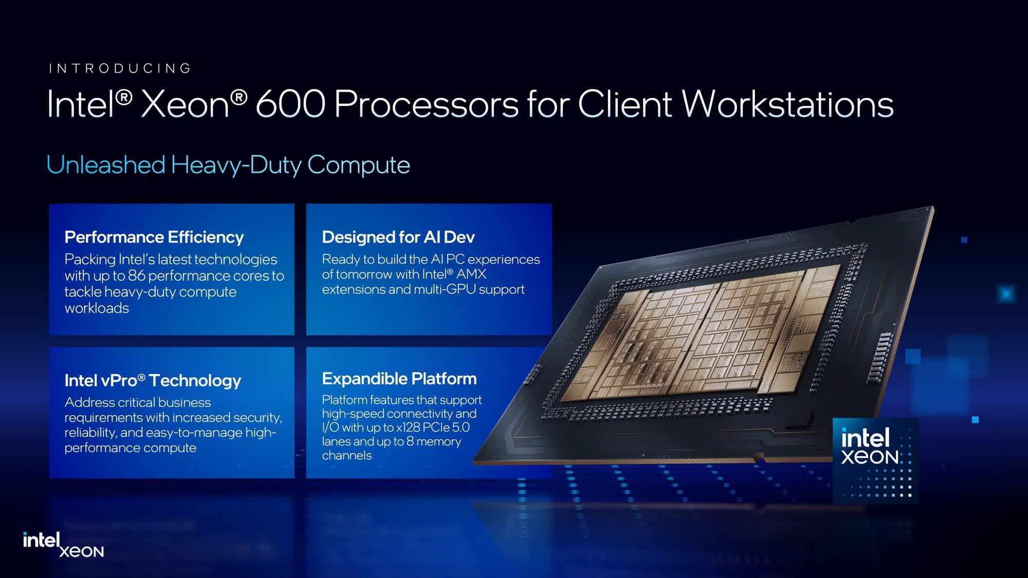 Intel unveils Xeon 600 