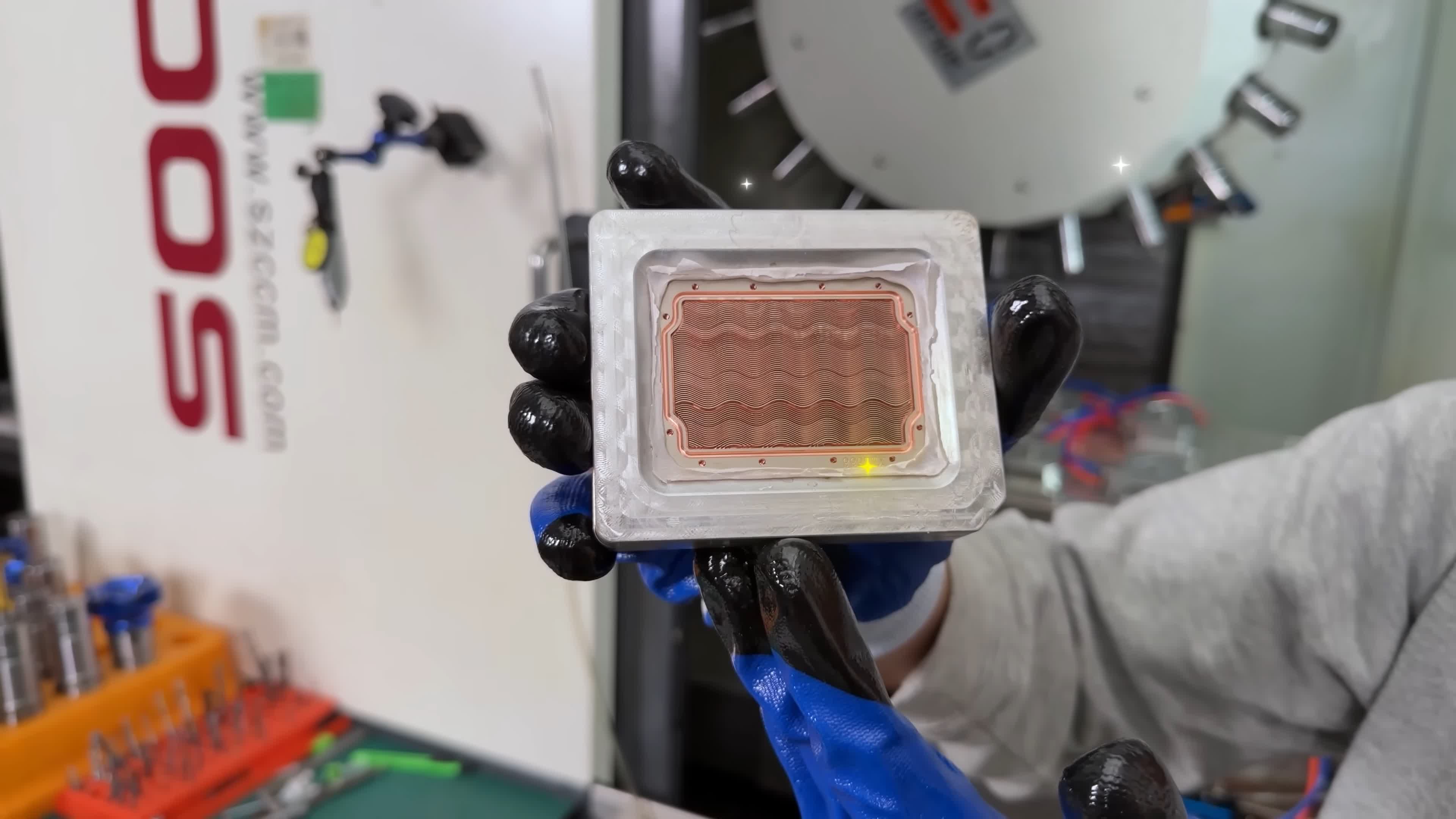 This industrial cooling setup keeps AMD's $12,000 96-core