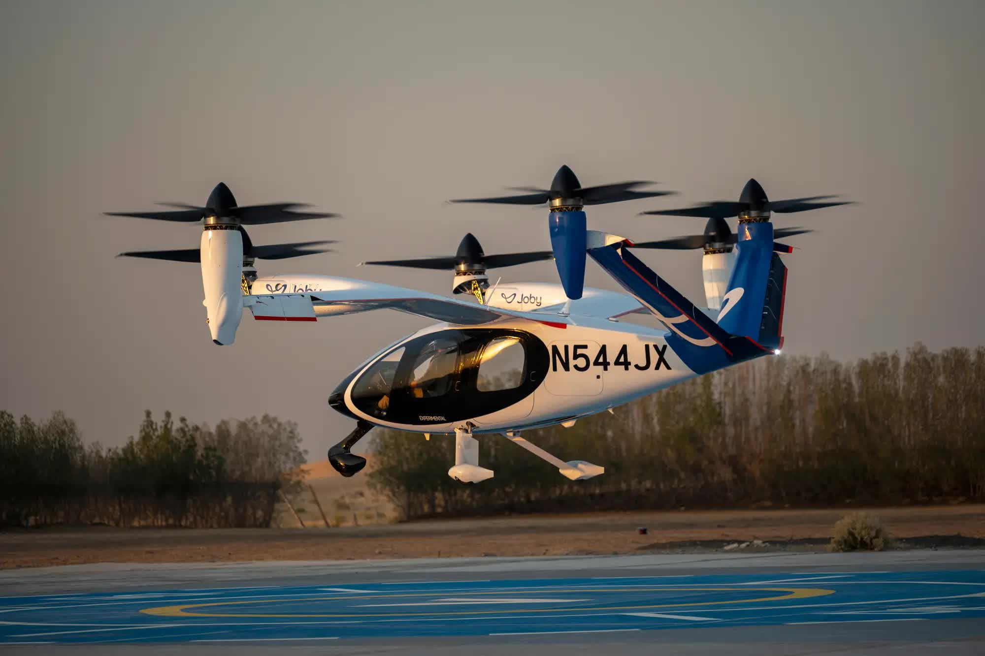 Uber previews air taxi booking for Dubai Joby flights