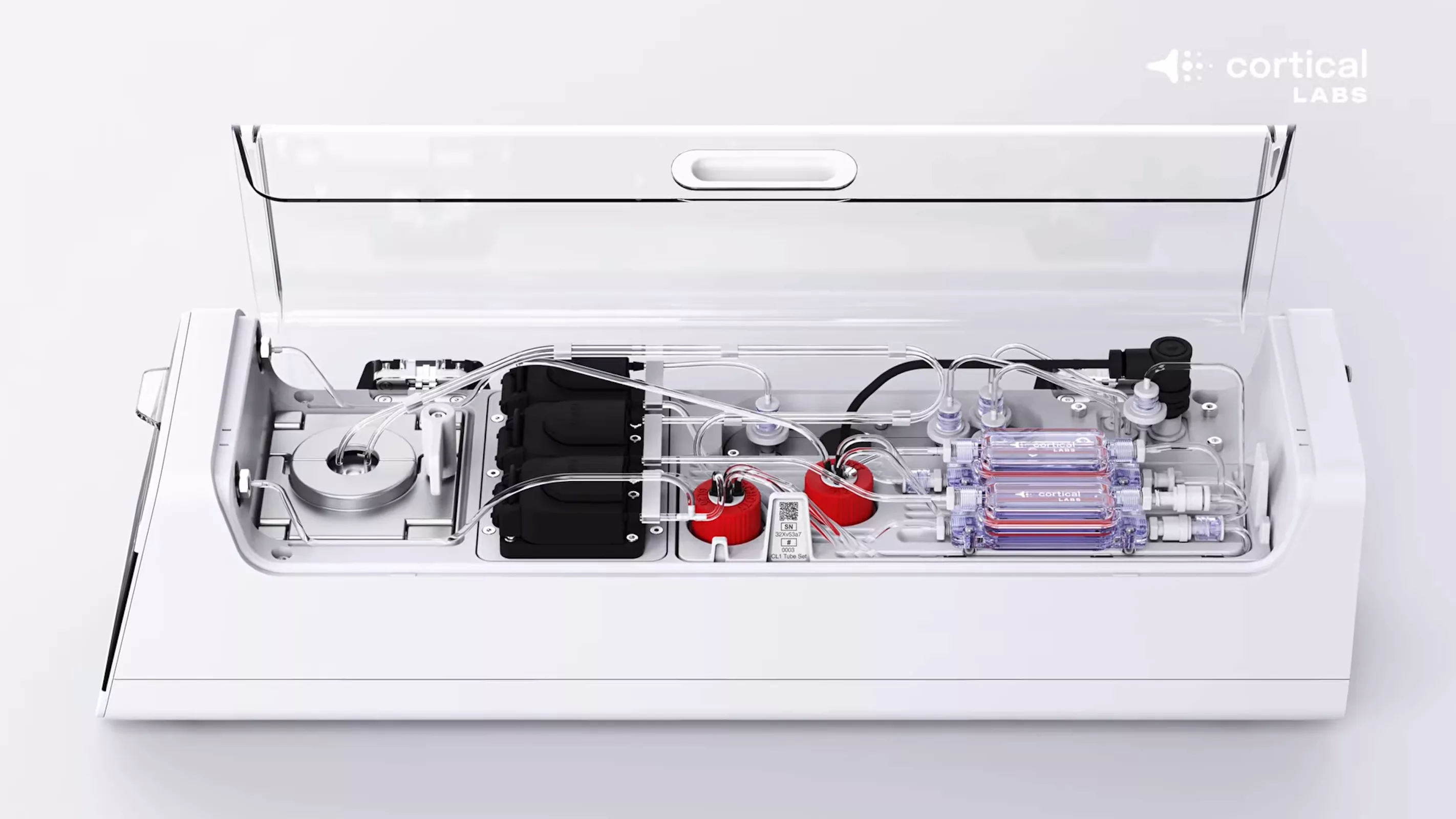 Chaque module est vendu environ 35 000 $, le prix dégressif tombant à 20 000 $ par unité en configuration rack. (Source : Cortical Labs)