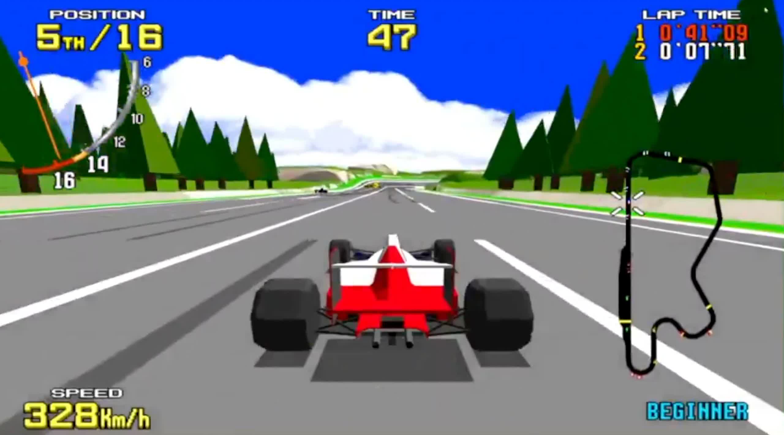 Sega's Virtua Racing hits PC and Xbox for the first time, with 8-player online