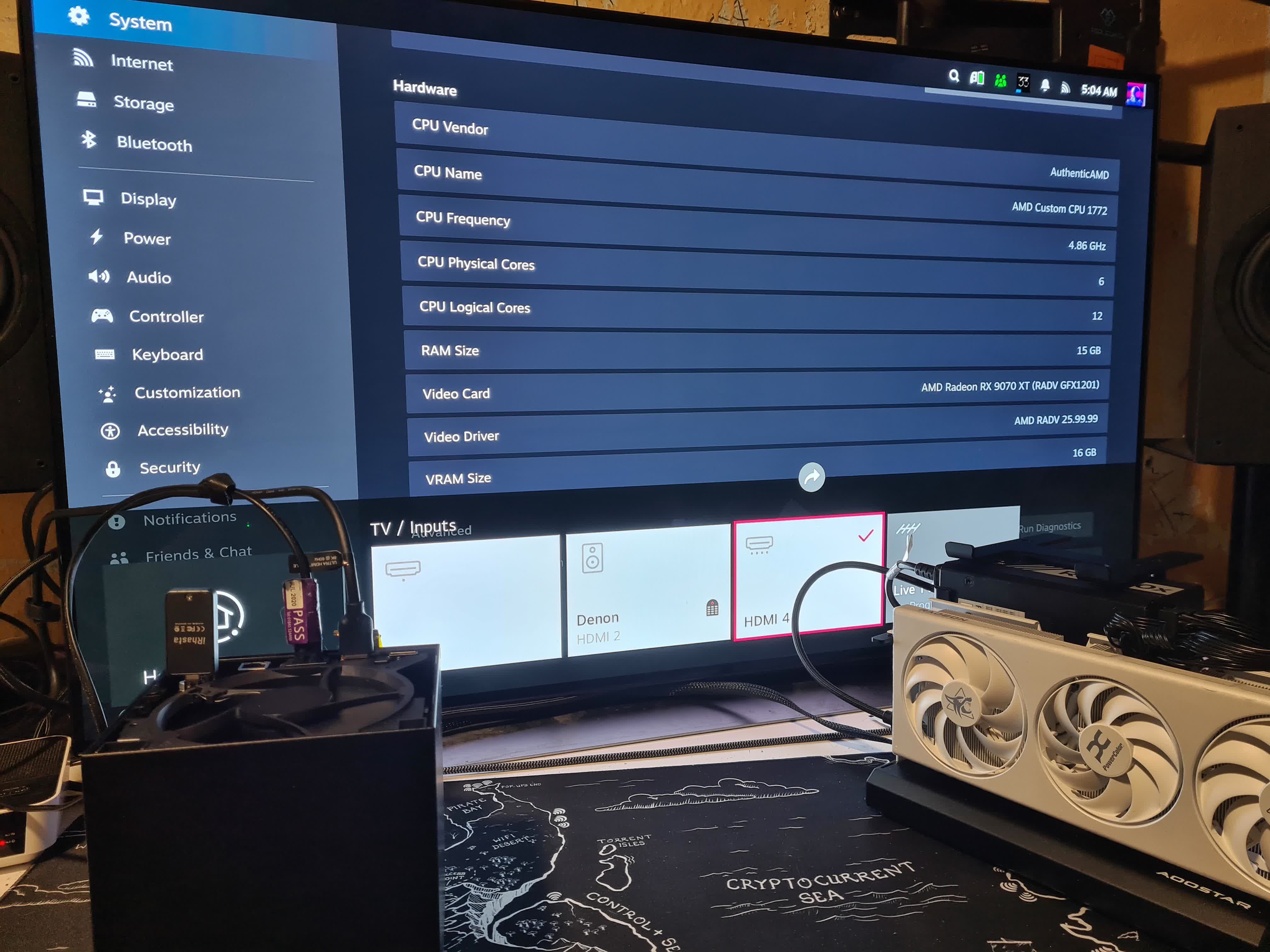 Modders give the Steam Machine a Radeon eGPU and water cooling, because why not