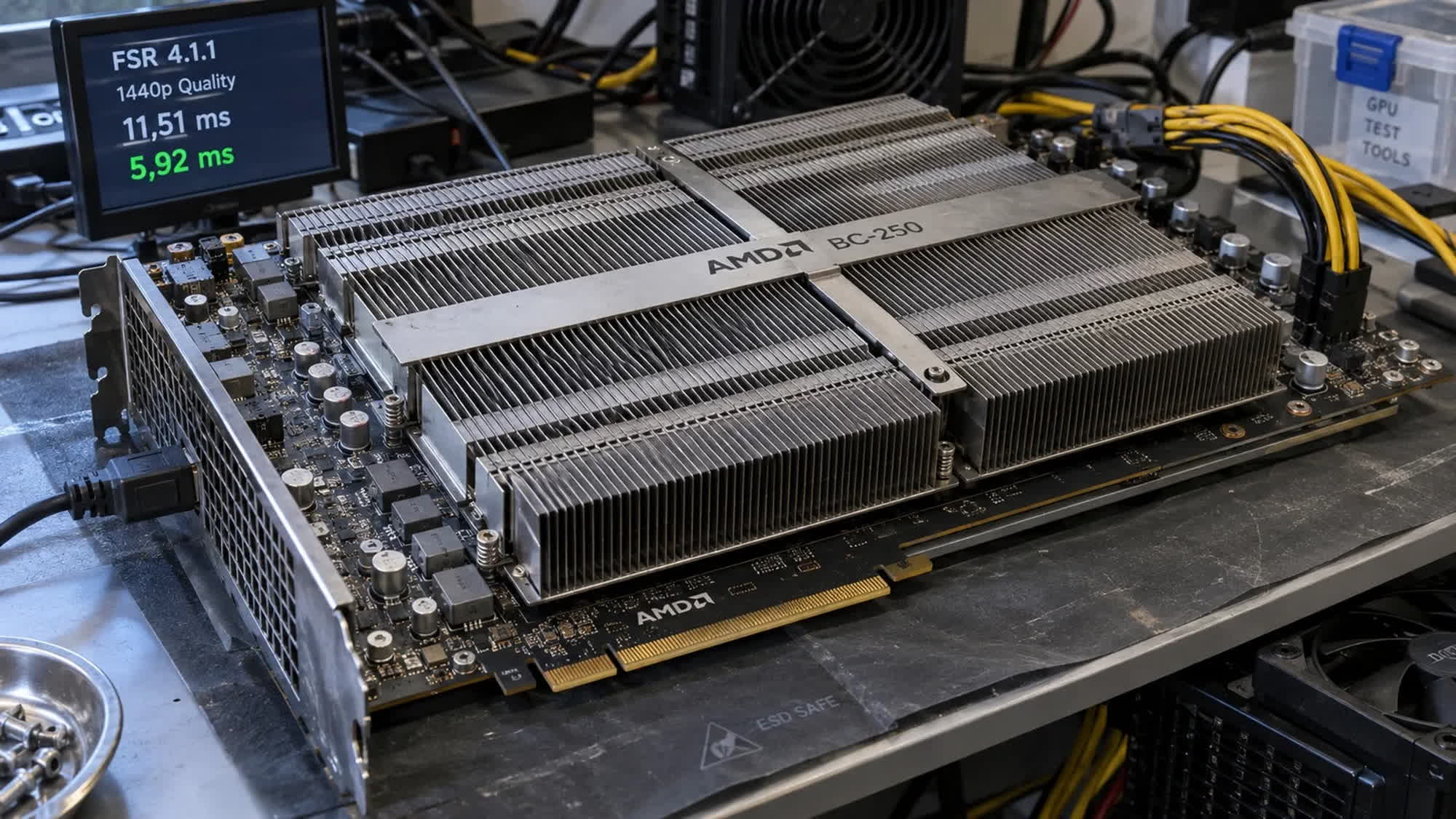 Энтузиасты превратили майнинг-ускоритель AMD BC-250 на базе PS5 в игровую видеокарту с поддержкой FSR 4 Графический ускоритель AMD BC-250 для майнинга