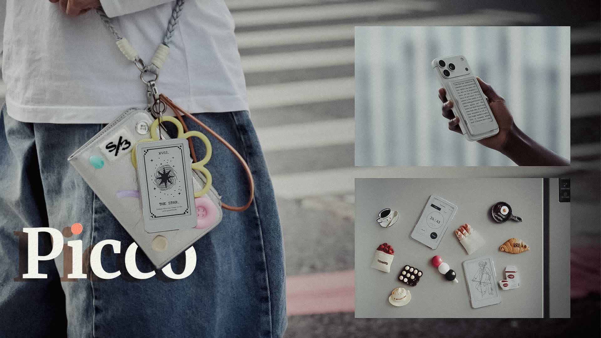 Boox launches the Picco, a tiny $100 e-reader that attaches to the back of your phone