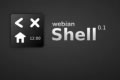 webian shell chromeless