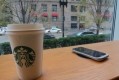 google starbucks powermat-backed powermat