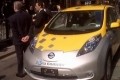 york nissan electric car electric taxi nissan leaf