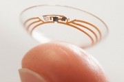 google latest moon shot smart contact lens diabetes patients contact lens