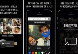 google chromecast ios app photo collage