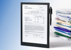 sony digital paper display e-ink paper