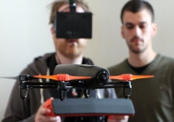 parrot oculus rift-enabled bebop oculus rift drone