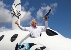 google virgin galactic satellites space sir richard branson virgin internet access skybox space tourism