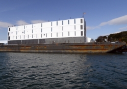 google portland san francisco showroom barge