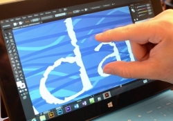 microsoft adobe photoshop multitouch touchscreens illustrator