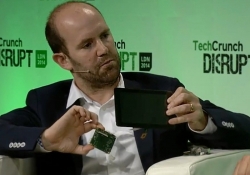 raspberry founder shows incoming touch panel making diy pads raspberry pi touch panel