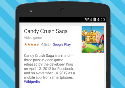 google knowledge graph search video game