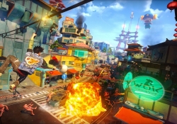 neowin sunset overdrive review neowin review xbox one microsoft insomniac games
