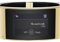 intel mica intel smartwatch bracelet fashion wearable mica intel bracelet