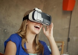 samsung gear samsung att virtual reality vr headset oculus rift galaxy note 4