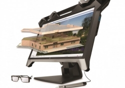 hp display monitor curved display 5k ces 2015