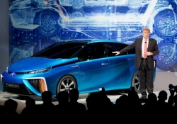 toyota fuel cell patents royalty-free ces tesla patents electric cars elon musk fuel cell ces 2015