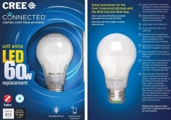 cree led light bulb led bulb connected light bulb cree connected bulb