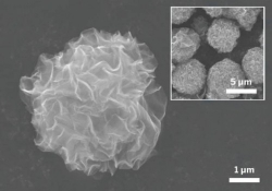 deep-fried research battery science graphene battery technology deep-fried graphene graphene pom-poms electrodes