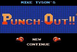 blindfolded punch- mike tyson found mike tysons punchout tysons punchout punchout blindfolded gaming