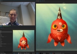 adobe character animator lets cartoons speak face tracking software adobe character animator cartoons adobe character animator