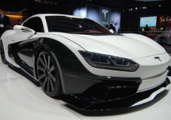 executive shows china home-grown electric sports car china tesla electric car sports car event ev ev sports car electric sports car ch-auto lu qun the event