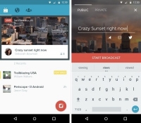 twitter periscope android ios video live video tweet video streaming meerkat