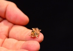 drone found self-destructing origami